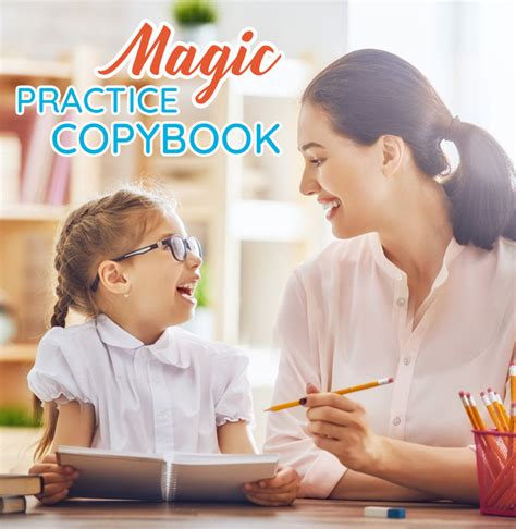 Magic practice copybook